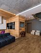150mm Lacquered Engineered Wood Floor Room Installation