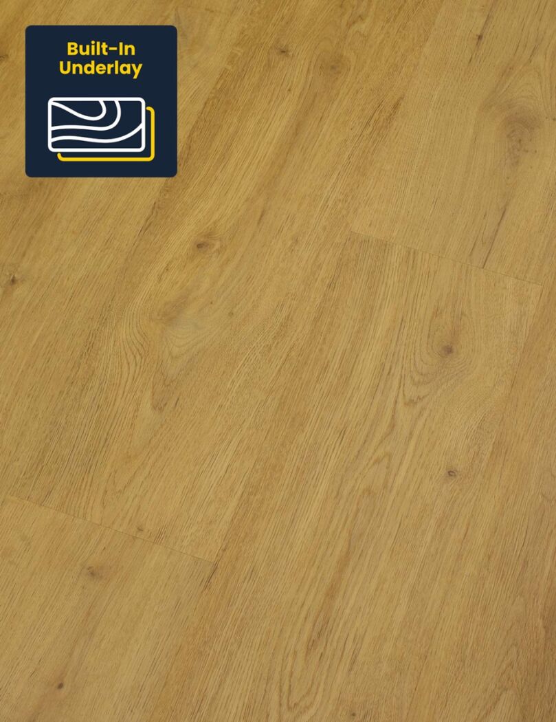 Zenn Click 55 Cairo LVT planks laid in a classic pattern