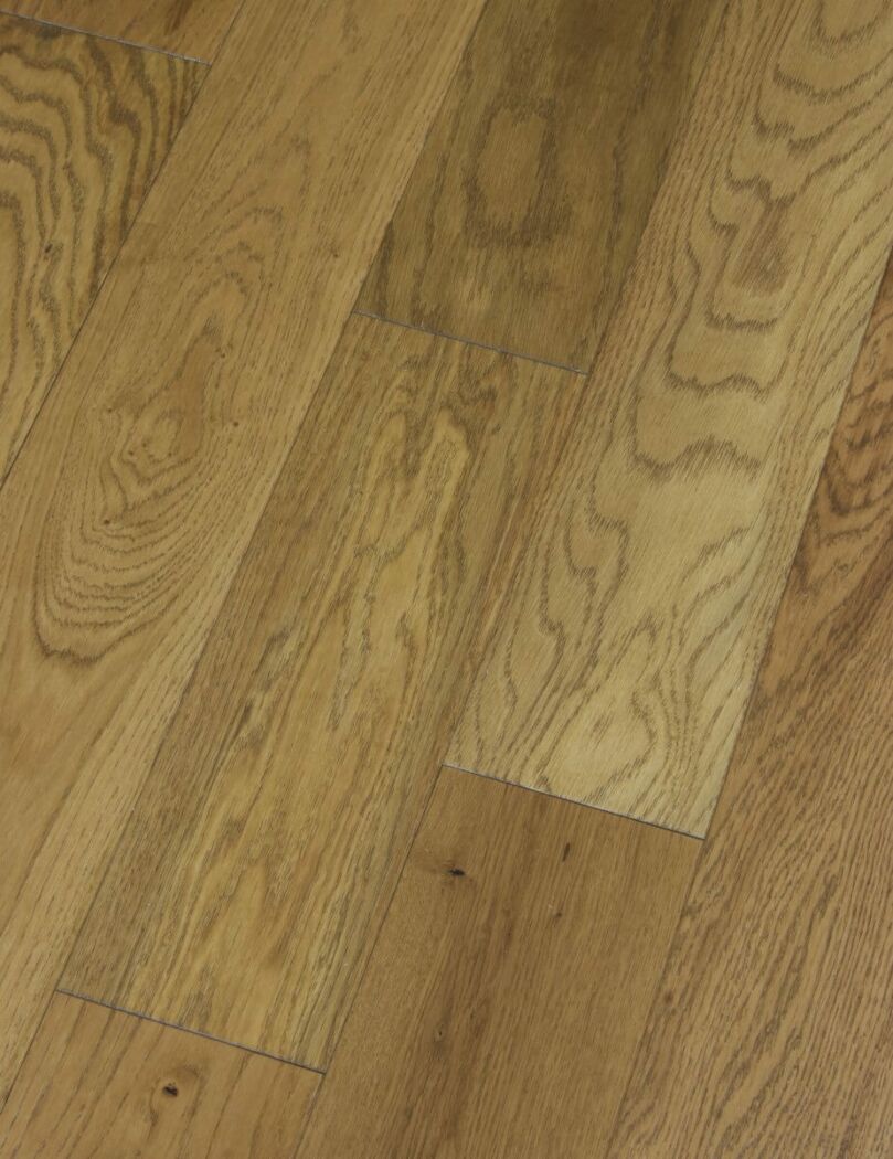 Natural oak engineered wood floor