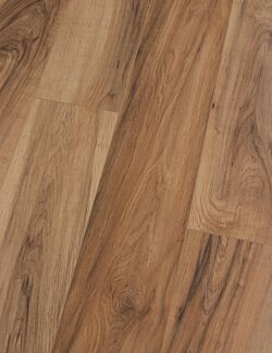 Water-resistant walnut brown floor