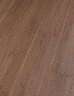 V-Groove Brown Laminate Flooring